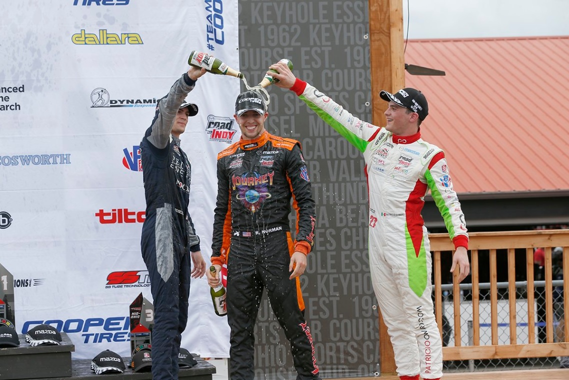 Podium Mid-Ohio