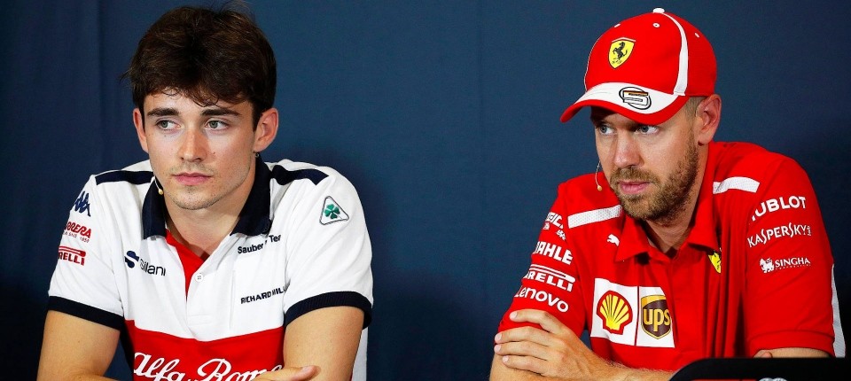 Leclerc Y Vettel