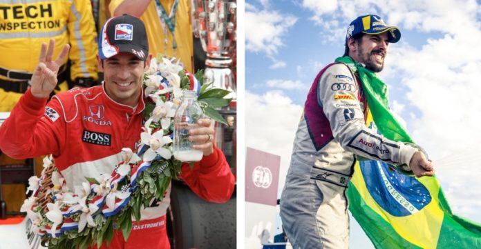 Helio Castroneves Lucas di Grassi