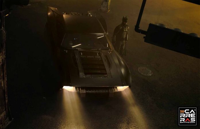 El nuevo Batmóvil de 'The Batman' parece un muscle car